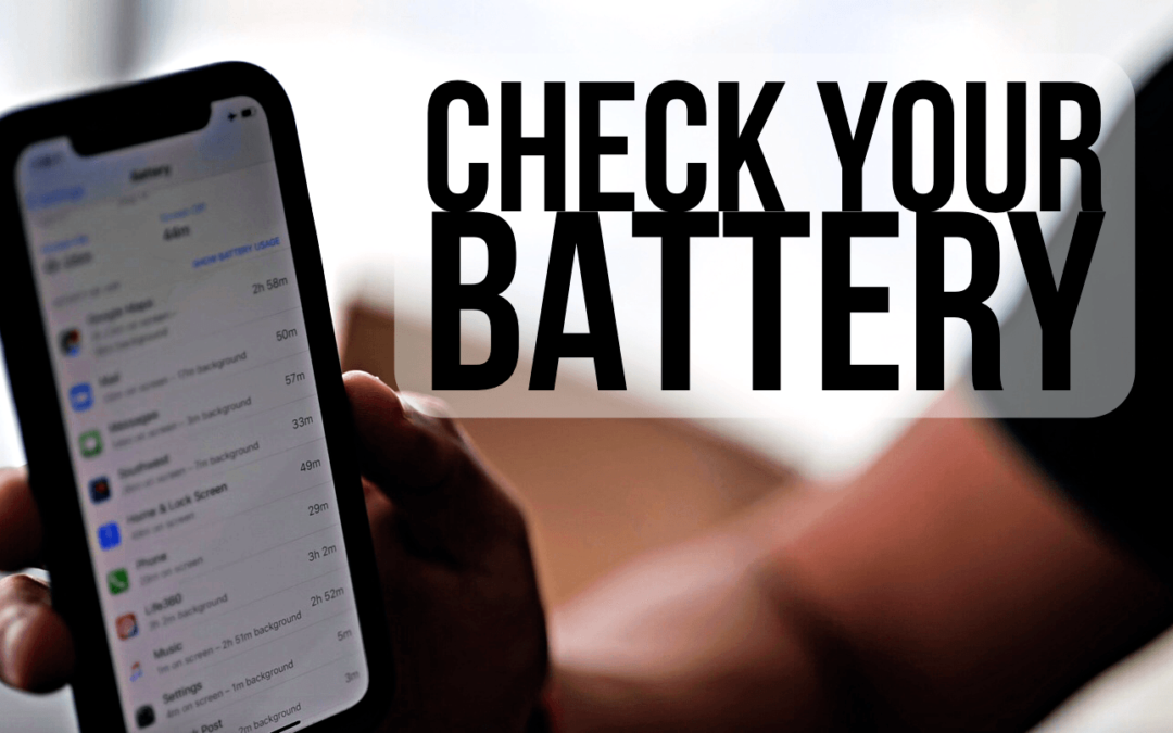 Check Your Battery